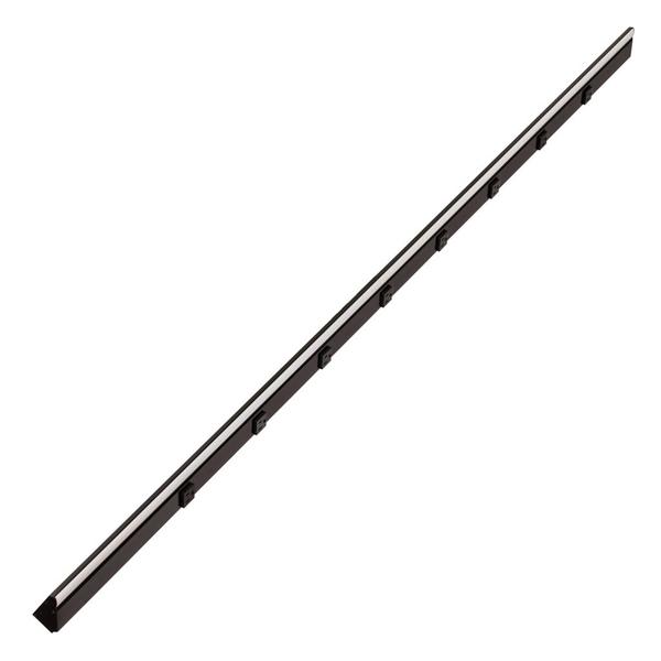 72.5" 33 watt 120 volt Tunable Black Remote Power Series LED Lighted Power Strip